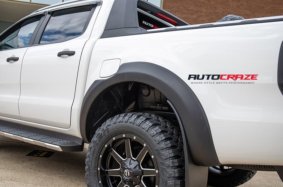 FORD RANGER MAVERICK GLOSS BLACK MILLED ACCENTS